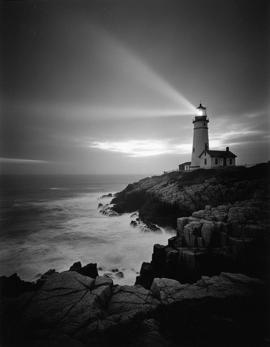 Black & White Archival style example: 1930s documentary photograph feel.